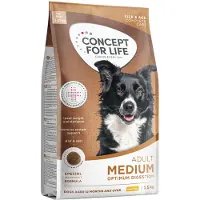 Concept for Life Medium Adult - Sparepakke 4 x 1,5 kg