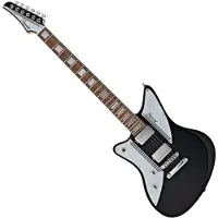 Hartwood Lader venstrehånds elektrisk gitar Jet Black