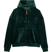 Superdry Country Club Velour Genser Med Hel Glidelås