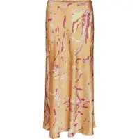 Vero Moda Heart Oli 7/8 Høy Midje Midi-skjørt