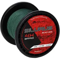 Mikado Silurus 4x Flettet Fiskesnøre 300 M