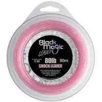 Black Magic Shock Leader Fluorokarbon 80 M