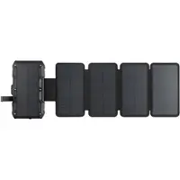 Sandberg Solar PowerBank - Trådløs ladestasjon / solkraftbank - 5-panel - 27000 mAh - 99.9 Wh - 22.5 watt - 1.67 A - PD/PPS 3.3 - 2 utgangskontakter (USB, USB-C)