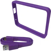 Western Digital WD Grip Pack WDBZBY0000NPL harddisketui for My Passport Ultra, lilla