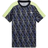 Puma Essentials Training Printed Tee Youth, Age, New Navy, 13-14Y