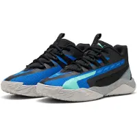 Puma Dagger 2 Mid Basketball Shoes Unisex, Women, Black/Bluemazing/Aquatic, 48