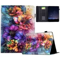 Mtp Products Samsung Galaxy Tab A11+/A9+ Smart Folio-etui - Blomsterblomst