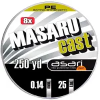Asari Masaru Cast Flettet Fiskesnøre 230 M