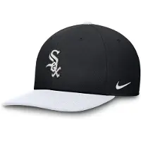 Nike Mlb Chicago White Sox Dri-fit Pro Structured Square Bill Cap