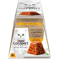 Purina Gourmet Revelations Våtfôr Til Katt Med Kylling 6x4x57g