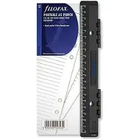 Filofax Portable Hole Punch, Sort