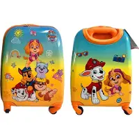 Nickelodeon PAW Patrol reise-koffert med hjul for barn | gul