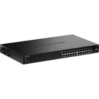 Netgear GS324TPv2 - Switch - 2+/L3 Lite - smart - 24 x 10/100/1000 (PoE+) + 2 x SFP - rackmonterbar - PoE+ (190 W)