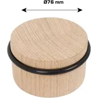 Home>it Dørstopper Ø76 mm - eik