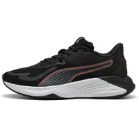 Puma PWR Hybrid Training Shoes, Shoes, Black/Cool Dark Gray/Amarena, 38.5