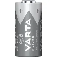 Varta Profesjonelt litium CR123A batteri - 2-pakning