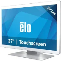 Elo 2703LM - Medical Grade - LCD-skjerm - 27 - berøringsskjerm - 1920 x 1080 Full HD (1080p) @ 60 Hz - 300 cd/m² - 1000:1 - 14 ms - HDMI, VGA - høyttalere - hvit