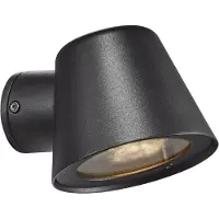Nordlux Utendørs vegglampe Aleria, metall svart