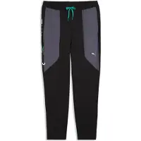 Puma FLEX STRETCH Woven Training Pants Men, Sport, Black/Vibrant Green, M