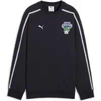 Puma T7 Super Relaxed Graphic Sweatshirt Youth, Sweatshirts, New Navy, 11-12Y