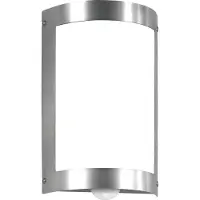 CMD Utendørs vegglampe Marco3 i stål med sensor