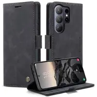 CASEME Samsung Galaxy S26 Ultra 013 Series Lommebok-deksel - Svart