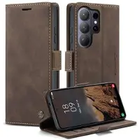 CASEME Samsung Galaxy S26 Ultra 013 Series Lommebok-deksel - Kaffe