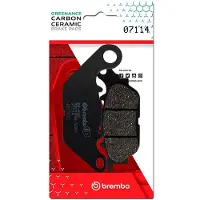 Brembo 07114cc Organiske Bremseklosser