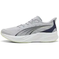 Puma Darter Pro 2 Running Shoes Unisex, Fitness, Vibrant Silver/Deep Plum/Apple Spritz, 38.5