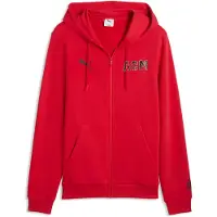 Puma AC Milan FtblCulture Hooded Sweat Jacket Men, Football, Red/Black, L