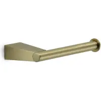 Gedy Tonale Toilet Paper Holder - Brushed Brass