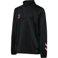 Hummel Treningsbluse m. Glidelås - hmlShimmer - Svart/Brudekjole - - 12 år (152) - Genser
