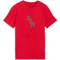 Puma AC Milan FtblCulture Tee Youth, Football, Red/Black, 13-14Y