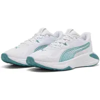 Puma PWR Hybrid Training Shoes Women, Sport, White/Fresh Water/Baltic Sea Blue, 37.5