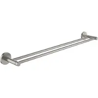 GROHE EssentialsDobbelt håndklædestang, Supersteel600mm