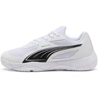 Puma Solarflash III Indoor Sports Shoes Youth, Shoes, White/Black, 30