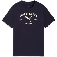 Puma T-skjorte - Klassegrafikk - Ny Navy - - 16 år (176) - T-skjorte