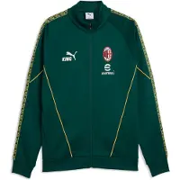 Puma AC Milan KING Anthem Jacket Men, Football, Dark Myrtle/Sunny Yellow, L
