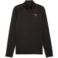Puma PWRTRAIN Quarter-Zip Training Tee Men, Fitness, Black, M