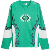 Puma PUMATECH-X Waffle Long Sleeve Top Men, Lifestyle, Vibrant Green, M