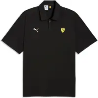 Puma Scuderia Ferrari Cloudspun Polo Men, Motorsport, Black, L