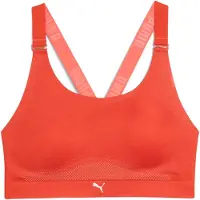 Puma Women's Sport Bra, Clothing, Red, XXL