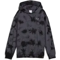 Puma Essentials Relaxed Tie-Dye Hoodie Youth, Sweatshirts, Black, 11-12Y