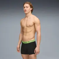Puma Sport Microfiber Boxers (2-Pack) Men, Clothing, Black/Yellow, 2
