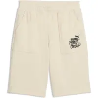 Puma MID 90s Relaxed Long Shorts Youth, Kids, Alpine Snow, 13-14Y