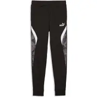 Puma Essentials Camo Sweatpants Youth, Age, Black, 7-8Y