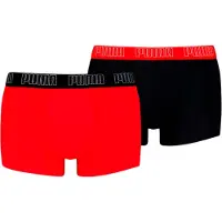 Puma Trunks (2-Pack) Men, Clothing, Red/Black, 5