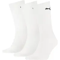 Puma Unisex Sport Crew Lightweight Socks 3 Pack, Clothing, White, 35-38