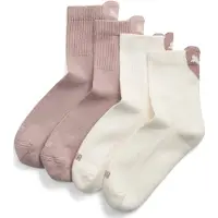 Puma Heart Crew Socks Women (2-pack), Women, Beige Combo, 39-42