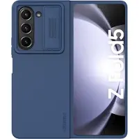 NILLKIN Samsung Galaxy Z Fold5 CamShield Silky Hybrid-deksel - Blå